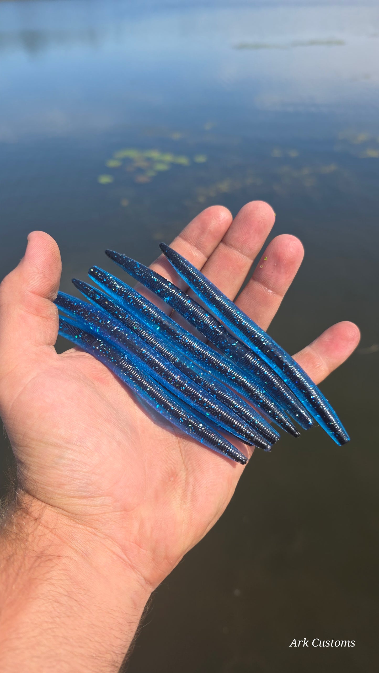 Core shot stick baits